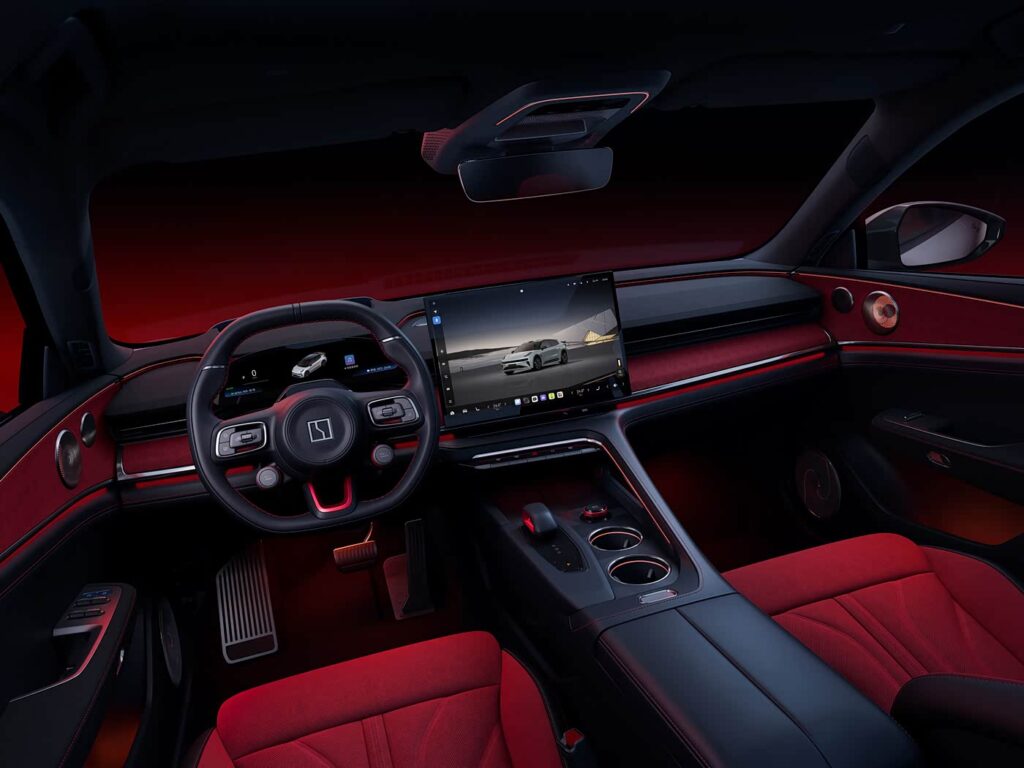 ZEEKR-001-Red-interior