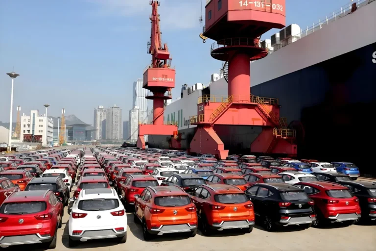 Data on Chinese electric vehicle exports