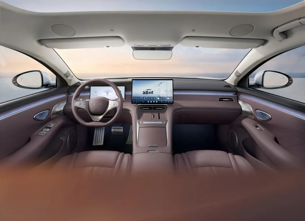 BYD Seal 08 with grey interior