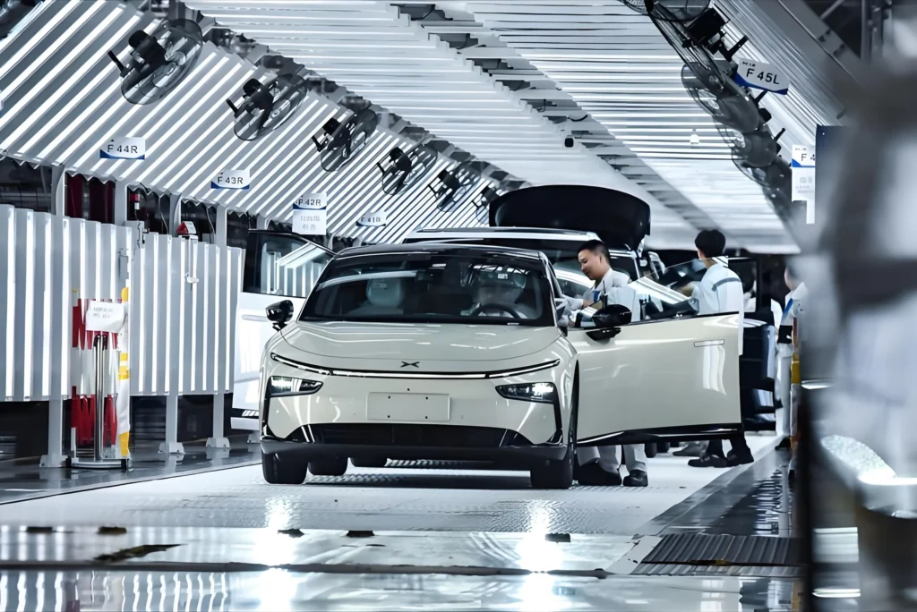 Global automotive industry shift driven by Chinese localized factory networks