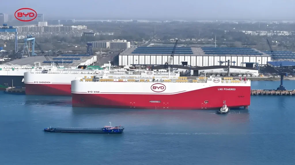 BYD Transport Vessel