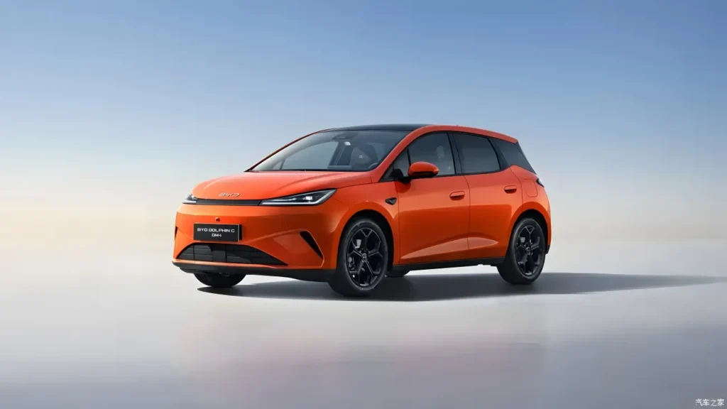 BYD Dolphin G DM-i exterior dimensions and Euro-spec wide-body styling