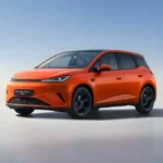 BYD Dolphin G DM-i interior spy photo
