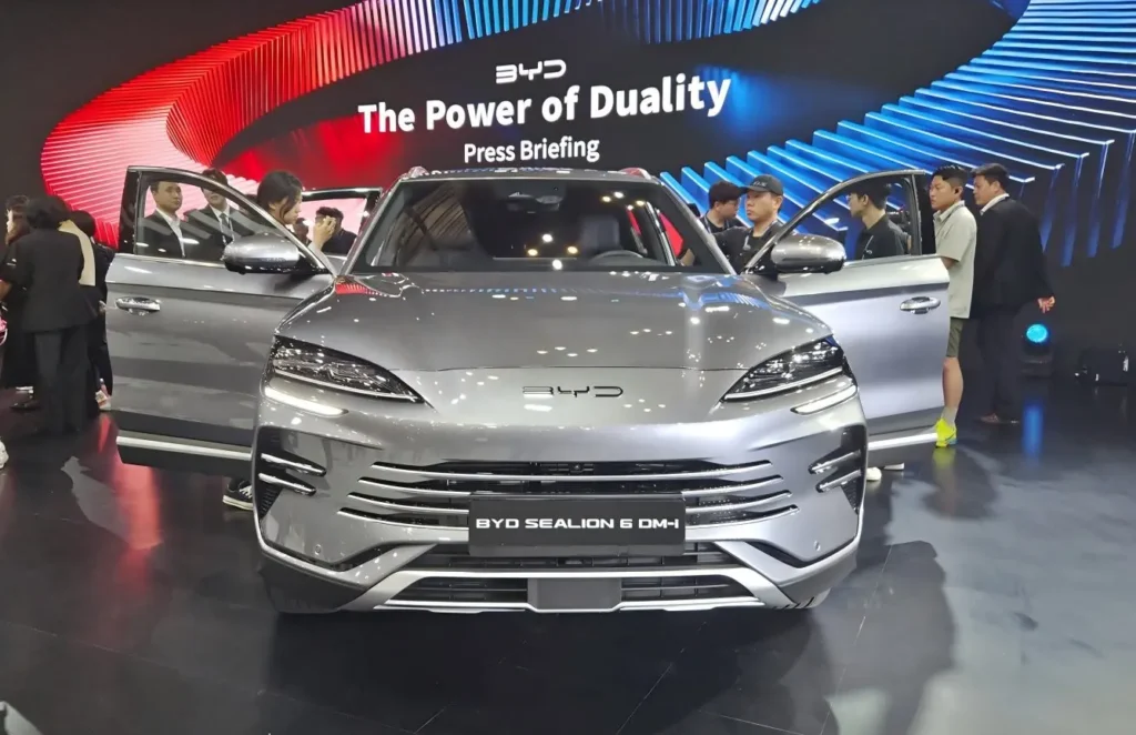 BYD Sealion 6 Korea debut at 2026 Busan Mobility Show