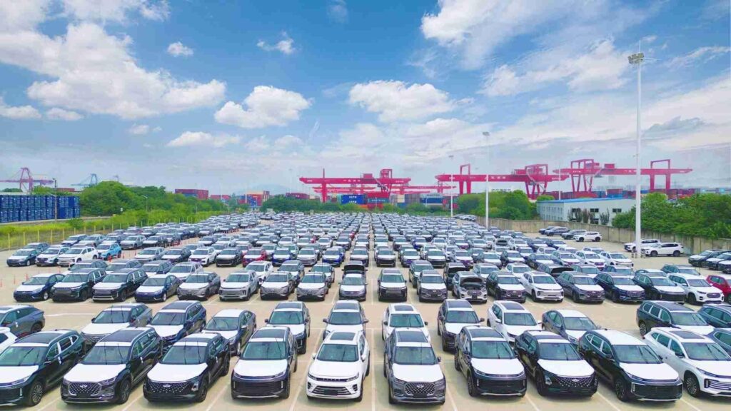 China’s car exports