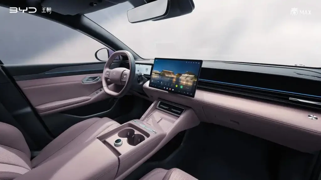 The interior of the Qin MAX