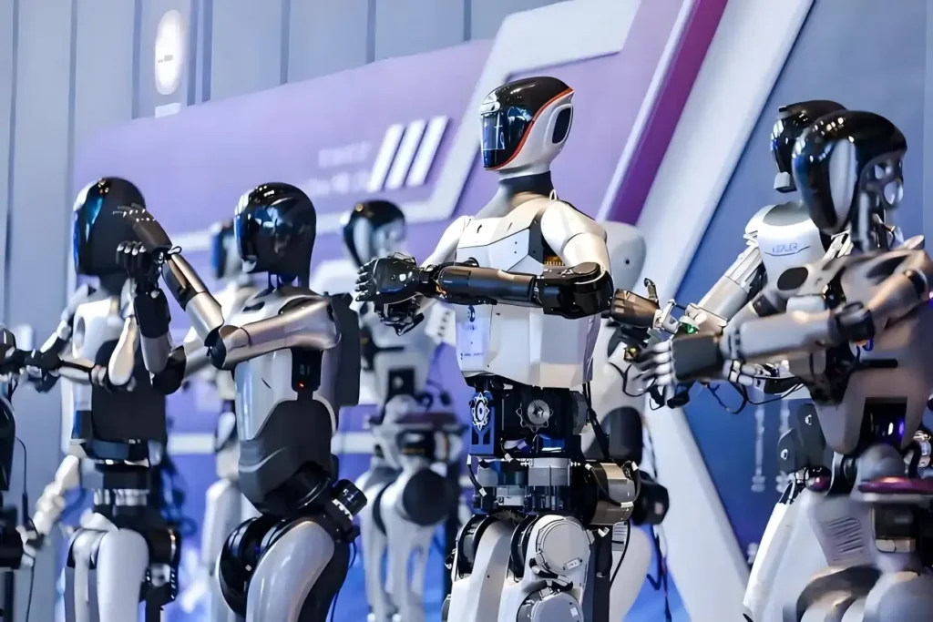 Chinese humanoid robots
