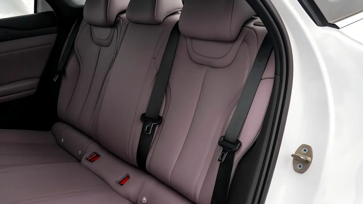 Rear seats of the BYD Qin MAX