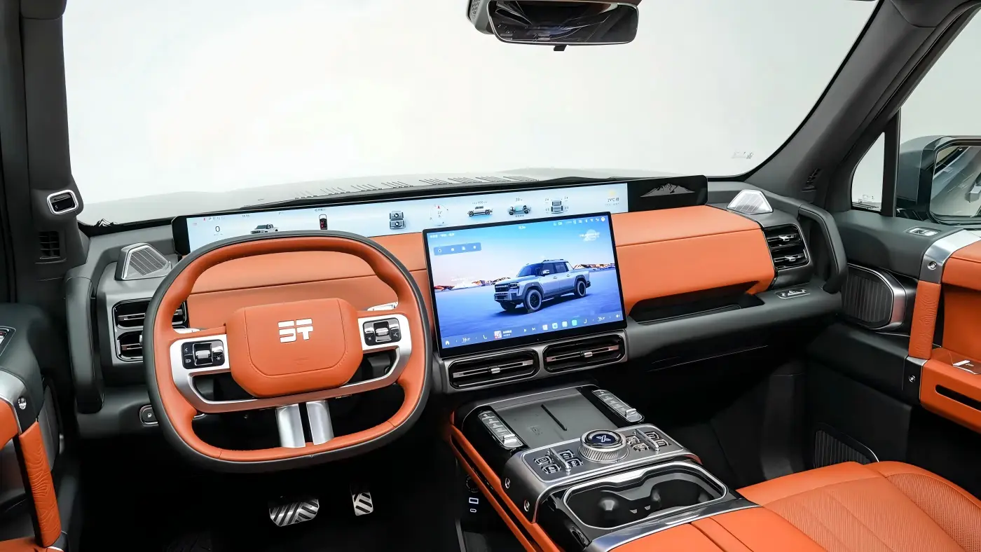 Chery Zongheng F700 interior steering wheel