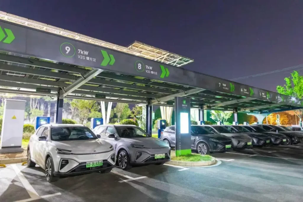V2G Electric Vehicle Discharge Technology