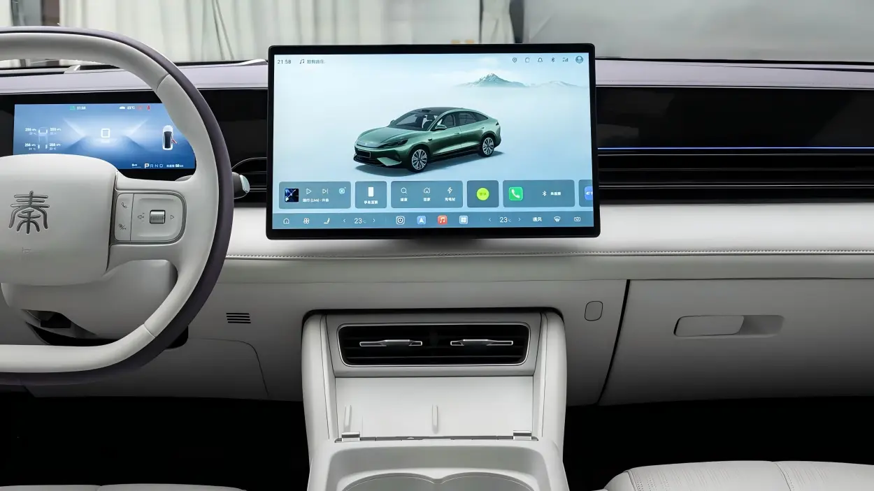 BYD Qin MAX Interior and Centre Console