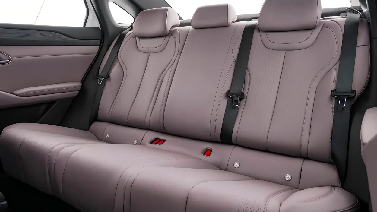 Rear seats of the BYD Qin MAX