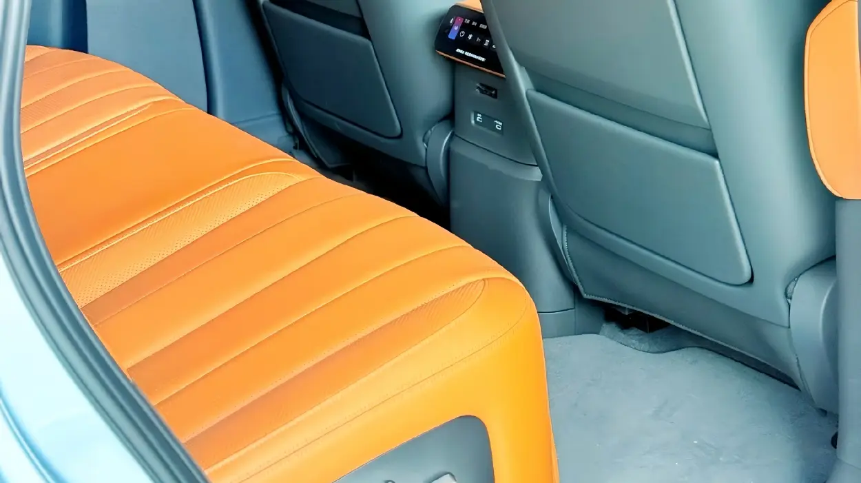 Audi E7X rear seats