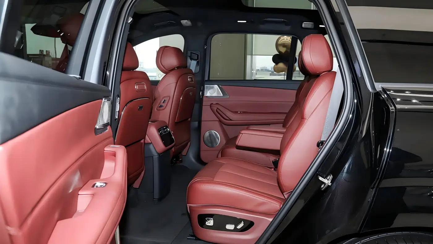 Interior of the BYD Denza N8L All-Electric