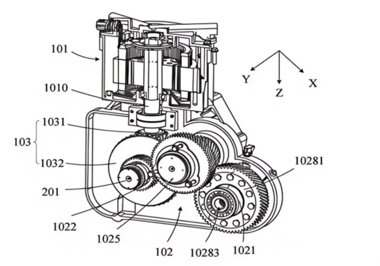 BYD Patents a Compact Hybrid E-Drive